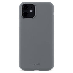 Holdit iPhone 11 Soft Touch Silikone Case - Space Gray