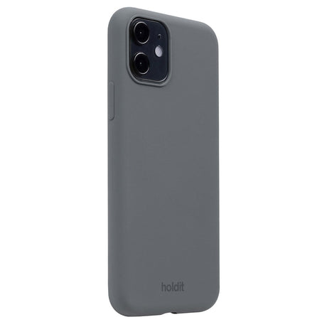 Holdit iPhone 11 Soft Touch Silikone Case - Space Gray