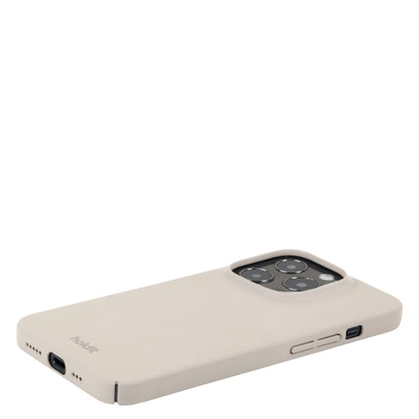 Holdit iPhone 14 Pro Slim Case - Light Beige