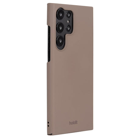 Holdit Samsung Galaxy S23 Ultra Slim Case - Mocha Brown