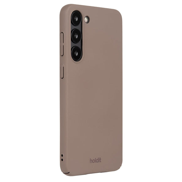 Holdit Samsung Galaxy S23+ (Plus) Slim Case - Mocha Brown