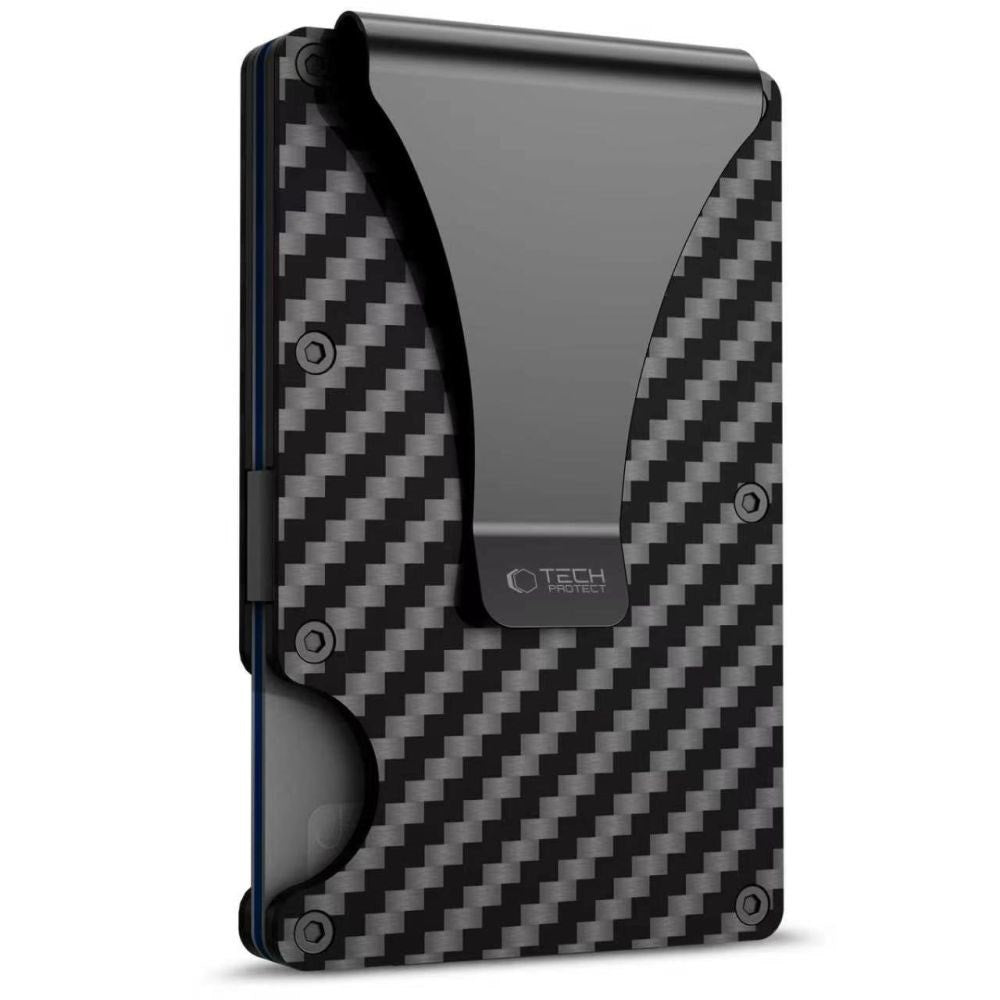 Tech-Protect Thorn RFID Kortholder - Carbon Sort