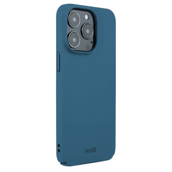 Holdit iPhone 14 Pro Slim Case - Denim Blue