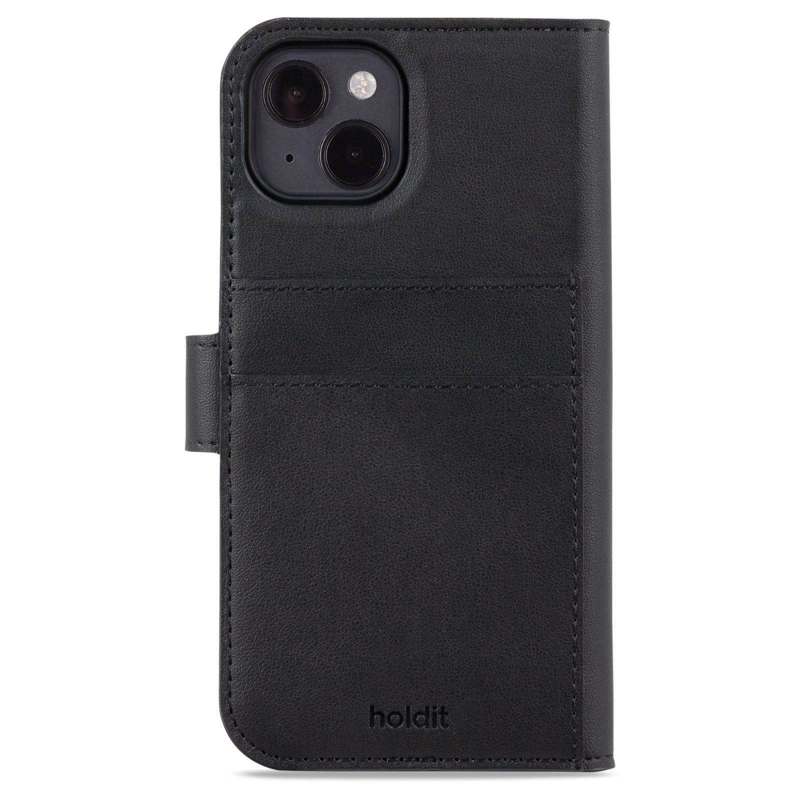Holdit iPhone 14 / 13 Wallet Case Magnet Plus - Black