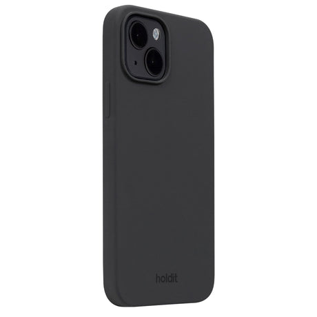 Holdit iPhone 15 Soft Touch Silikone Case - Black
