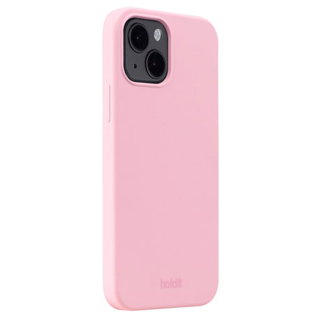 Holdit iPhone 15 Soft Touch Silikone Case - Pink