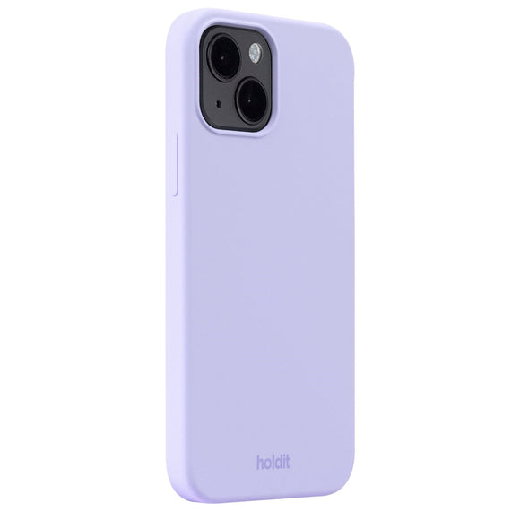 Holdit iPhone 15 Soft Touch Silikone Case - Lavender