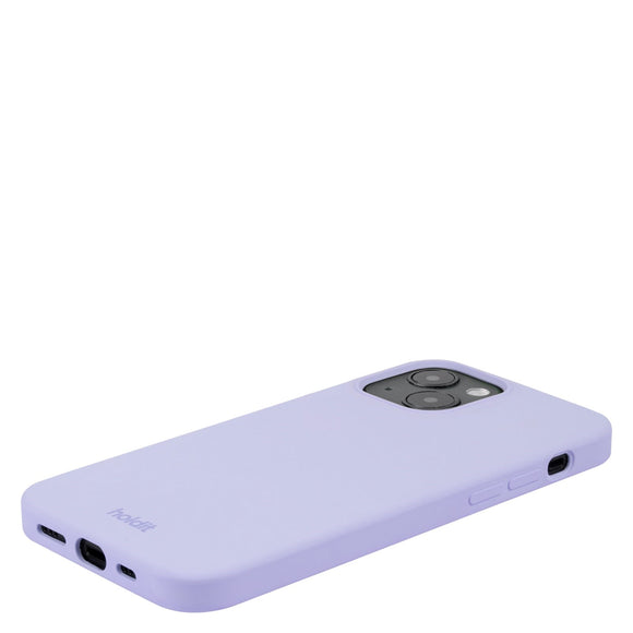 Holdit iPhone 15 Soft Touch Silikone Case - Lavender