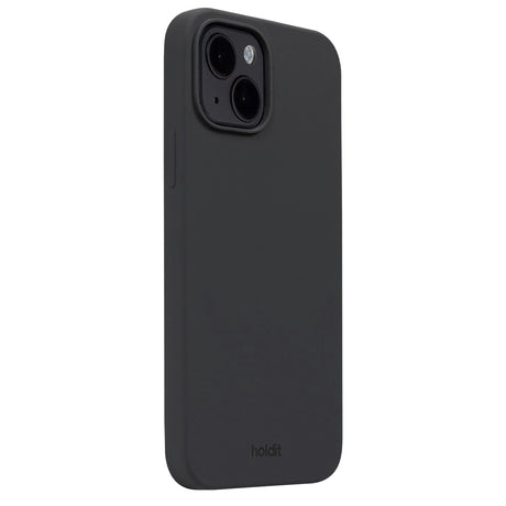 Holdit iPhone 15 Plus Soft Touch Silikone Case - Black