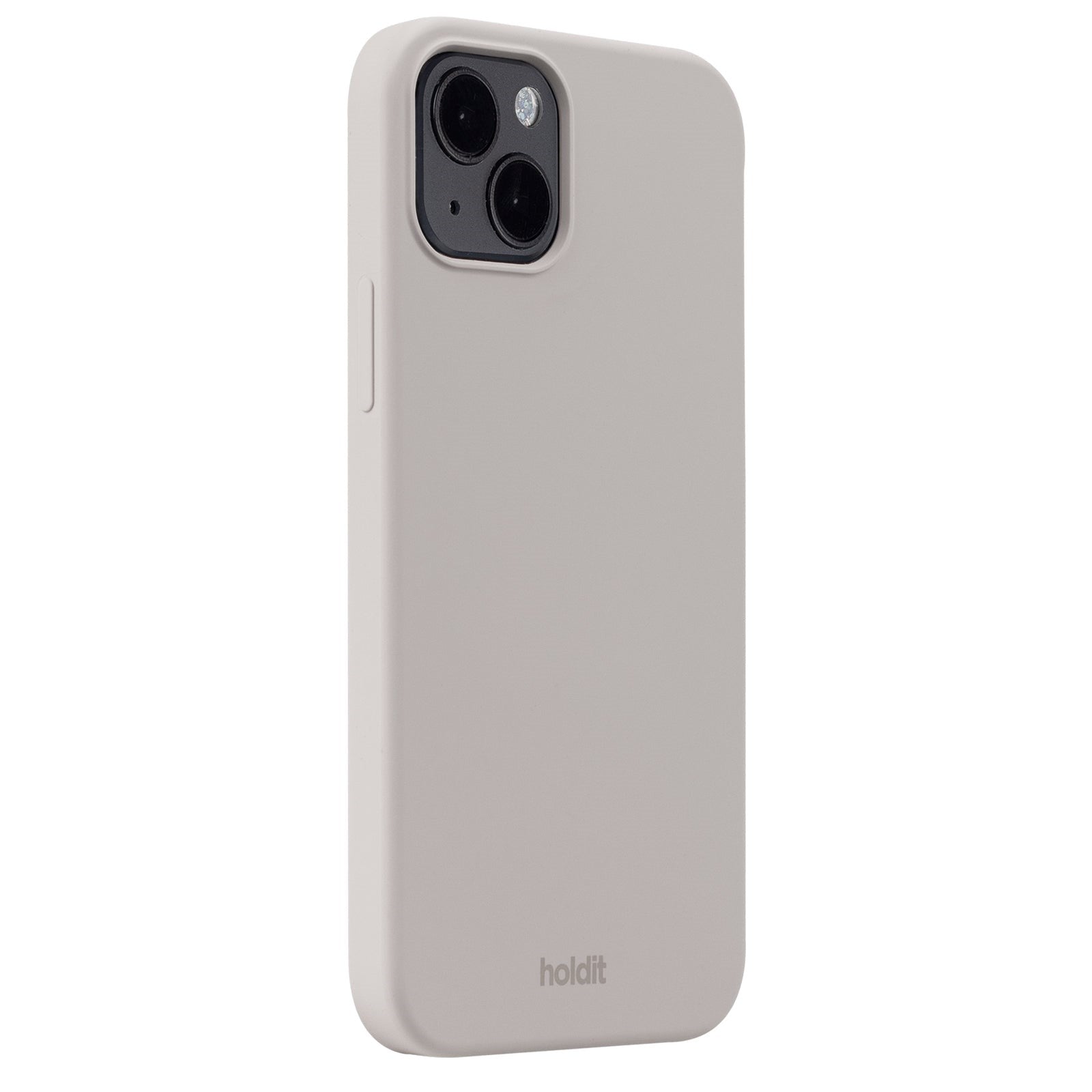 Holdit iPhone 15 Plus Soft Touch Silikone Case - Taupe