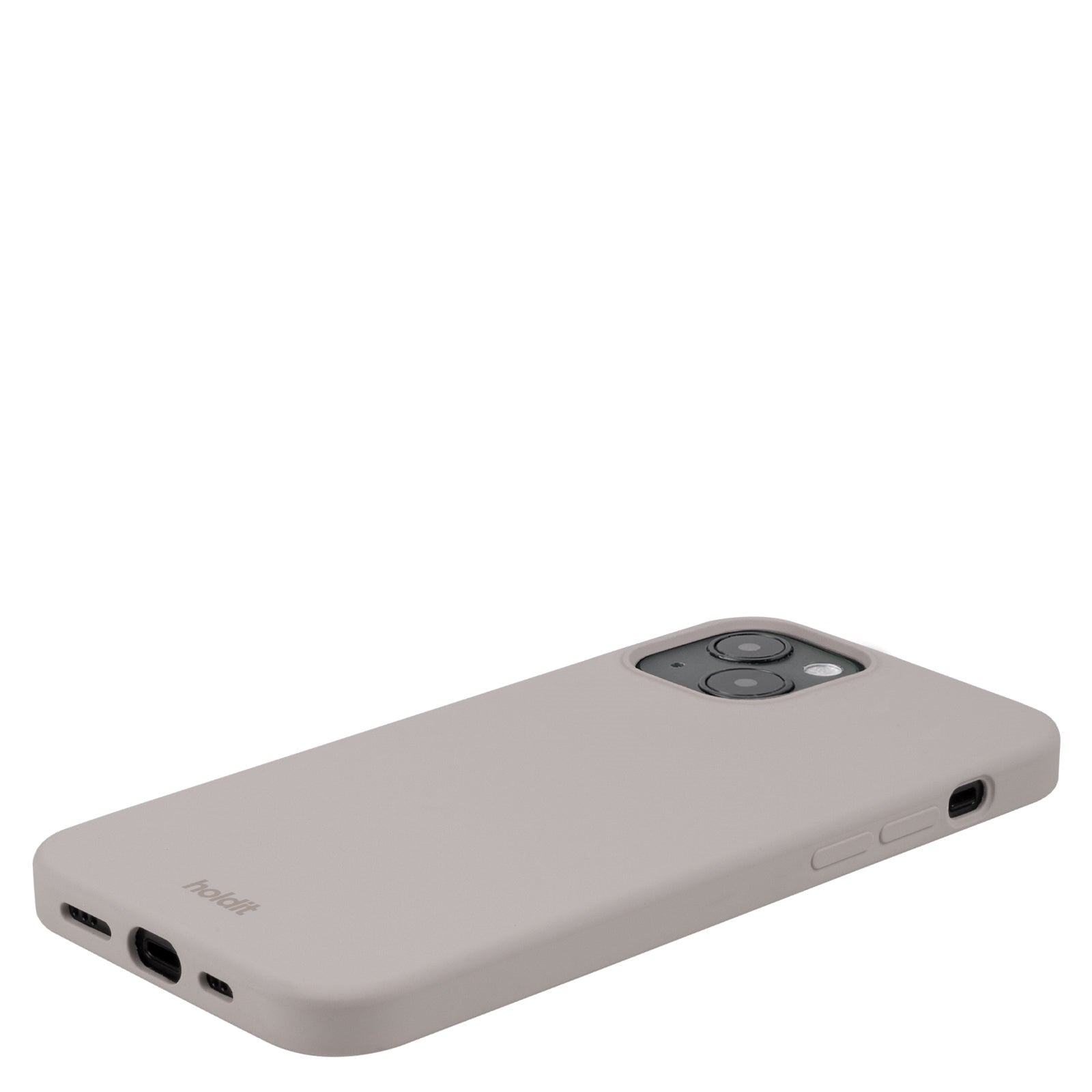 Holdit iPhone 15 Plus Soft Touch Silikone Case - Taupe