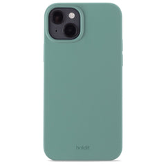 Holdit iPhone 15 Plus Soft Touch Silikone Case - Moss Green