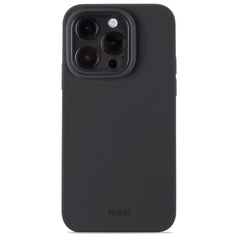 Holdit iPhone 15 Pro Soft Touch Silikone Case - Black