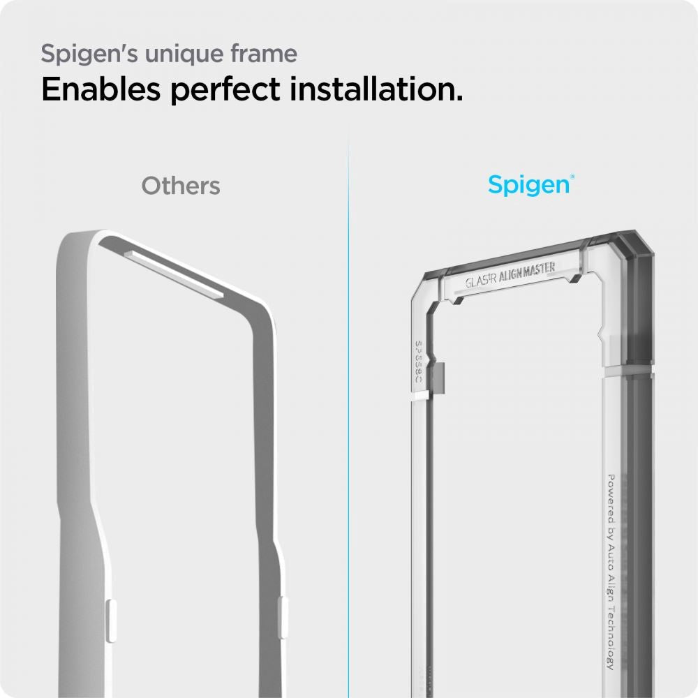 Galaxy S21 FE Spigen Beskyttelsesglas 2 stk. - Gennemsigtig