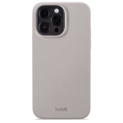 Holdit iPhone 15 Pro Max Soft Touch Silikone Case - Taupe
