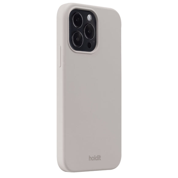 Holdit iPhone 15 Pro Max Soft Touch Silikone Case - Taupe