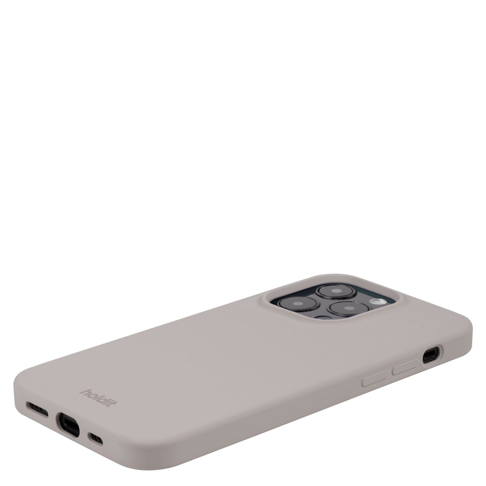 Holdit iPhone 15 Pro Max Soft Touch Silikone Case - Taupe