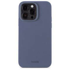 Holdit iPhone 15 Pro Max Soft Touch Silikone Case - Pacific Blue