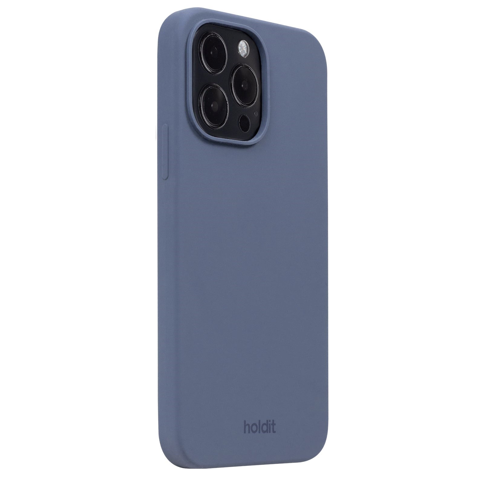Holdit iPhone 15 Pro Max Soft Touch Silikone Case - Pacific Blue