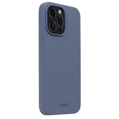 Holdit iPhone 15 Pro Max Soft Touch Silikone Case - Pacific Blue