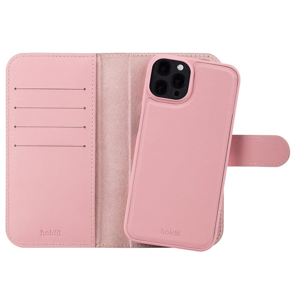 Holdit iPhone 12 / 12 Pro Wallet Case Magnet Plus - Pink