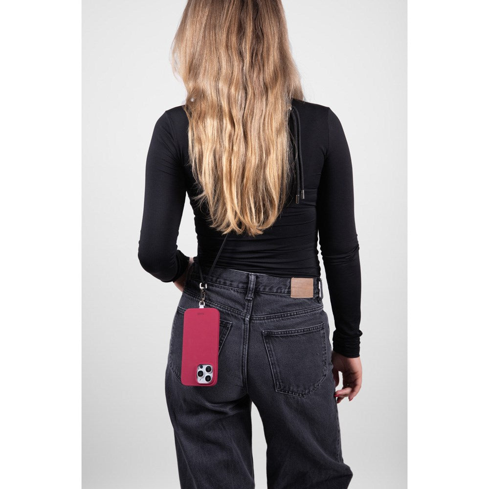 Holdit Crossbody Strap til Mobil - Sort