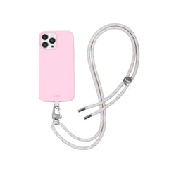 Holdit Crossbody Strap til Mobil - Beige/Blå