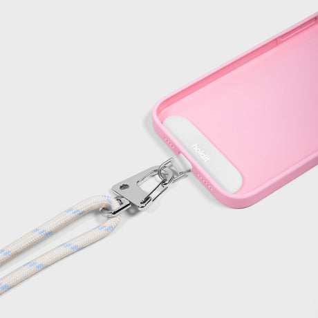 Holdit Crossbody Strap til Mobil - Beige/Blå