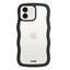 Holdit iPhone 12 / 12 Pro Wavy Case - Black / Transparent