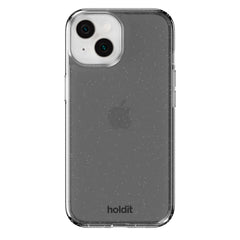 Holdit iPhone 15 / 14 / 13 Glitter Case - Sort