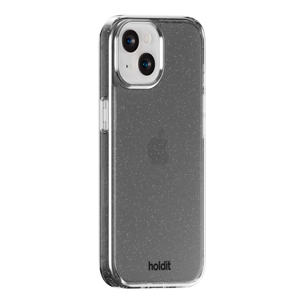 Holdit iPhone 15 / 14 / 13 Glitter Case - Sort