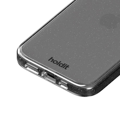 Holdit iPhone 15 / 14 / 13 Glitter Case - Sort