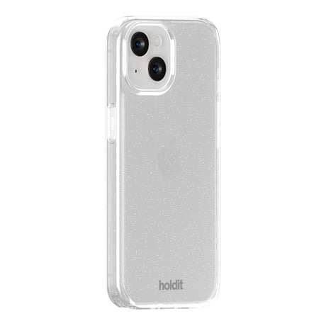 Holdit iPhone 15 / 14 / 13 Glitter Case - Hvid