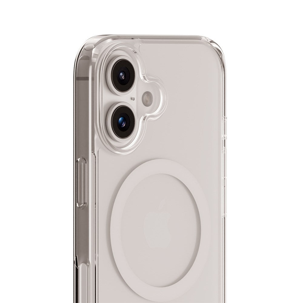 Holdit iPhone 16 MagSafe Case - Transparent / White