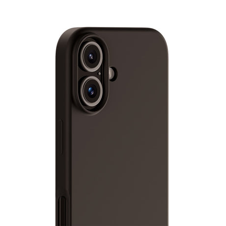 Holdit iPhone 16 Plus Soft Touch Silikone Case - Black