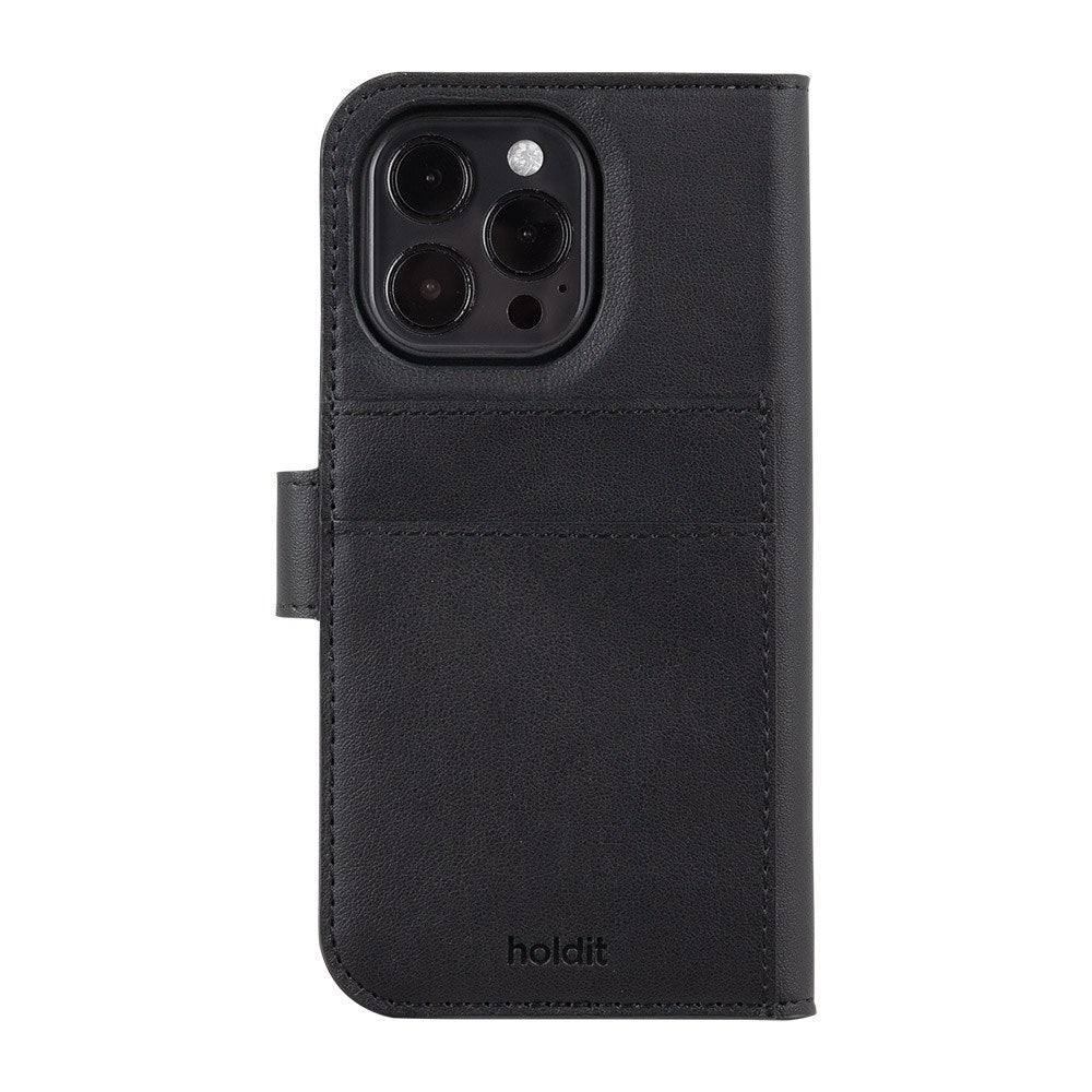 Holdit iPhone 16 Pro Wallet Case Magnet Plus - Black