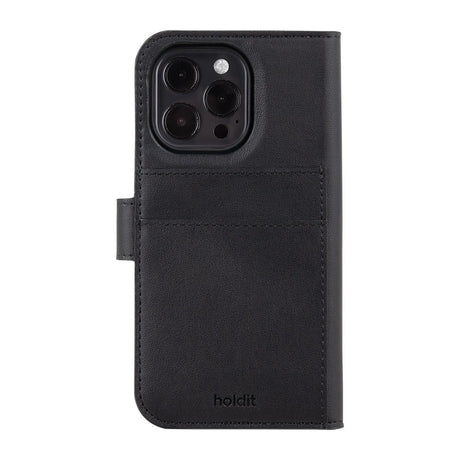 Holdit iPhone 16 Pro Wallet Case Magnet Plus - Black