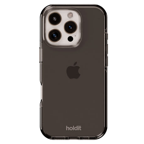 Holdit iPhone 16 Pro Seethru Case - Black