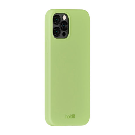 Holdit iPhone 12 / 12 Pro Soft Touch Silikone Case - Matcha