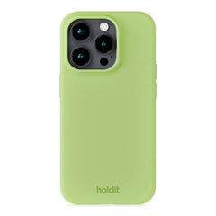 Holdit iPhone 15 Pro Soft Touch Silikone Case - Matcha