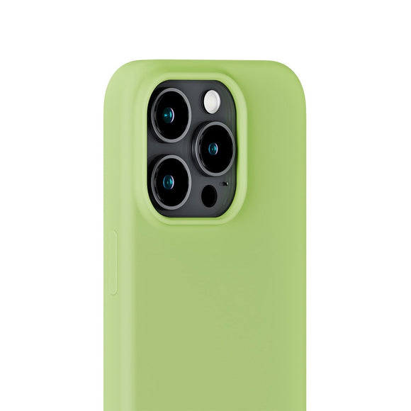 Holdit iPhone 15 Pro Soft Touch Silikone Case - Matcha