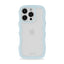 Holdit iPhone 16 Pro Max Wavy Cover - Mineral Blue / Transparent