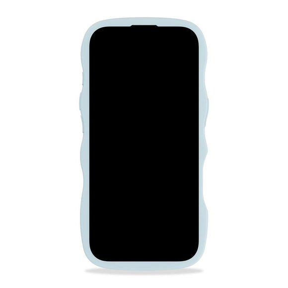 Holdit iPhone 16 Pro Max Wavy Cover - Mineral Blue / Transparent