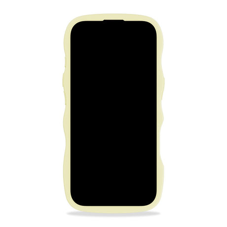 Holdit iPhone 16 Pro Max Wavy Cover - Lemonade / Transparent