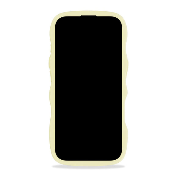 Holdit iPhone 16 Pro Max Wavy Cover - Lemonade / Transparent