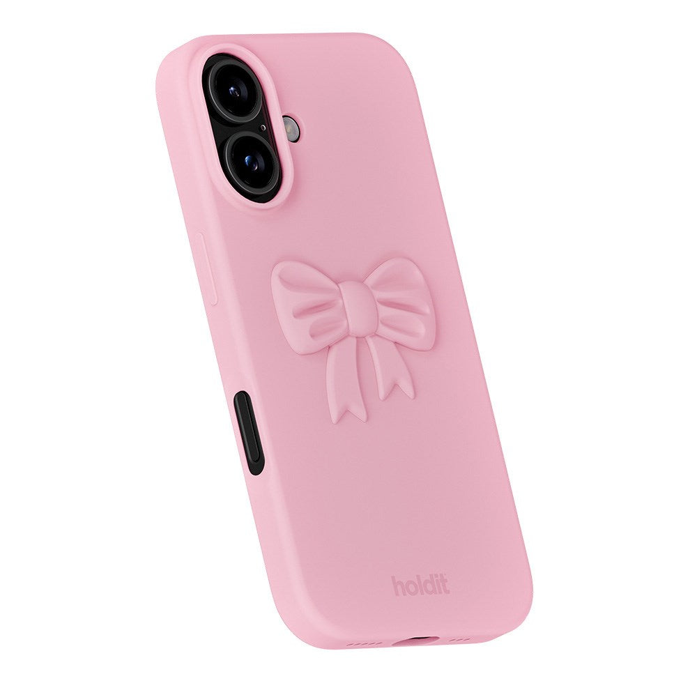 Holdit 3D Silicone Sticker Sløjfe - Pink