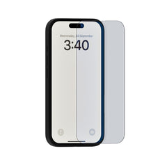 iPhone 16 / 15 / 15 Pro Holdit Hærdet Glas Skærmbeskyttelse - Case Friendly - Gennemsigtig