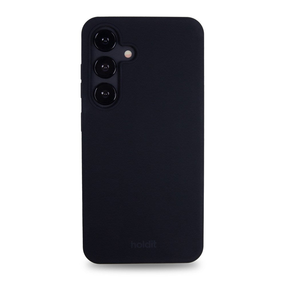 Holdit Samsung Galaxy S25 Soft Touch Silikone Case - Sort