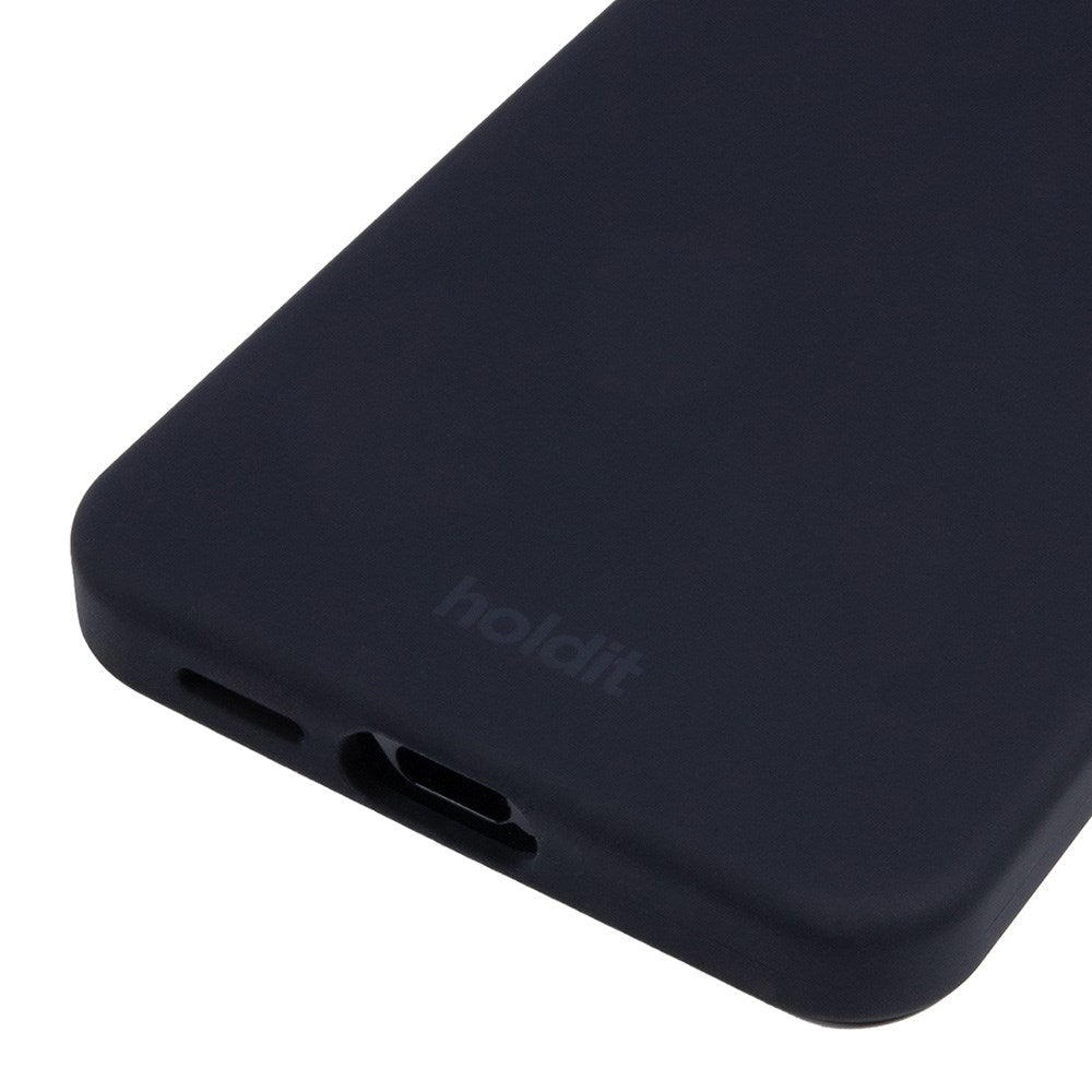 Holdit Samsung Galaxy S25 Soft Touch Silikone Case - Sort