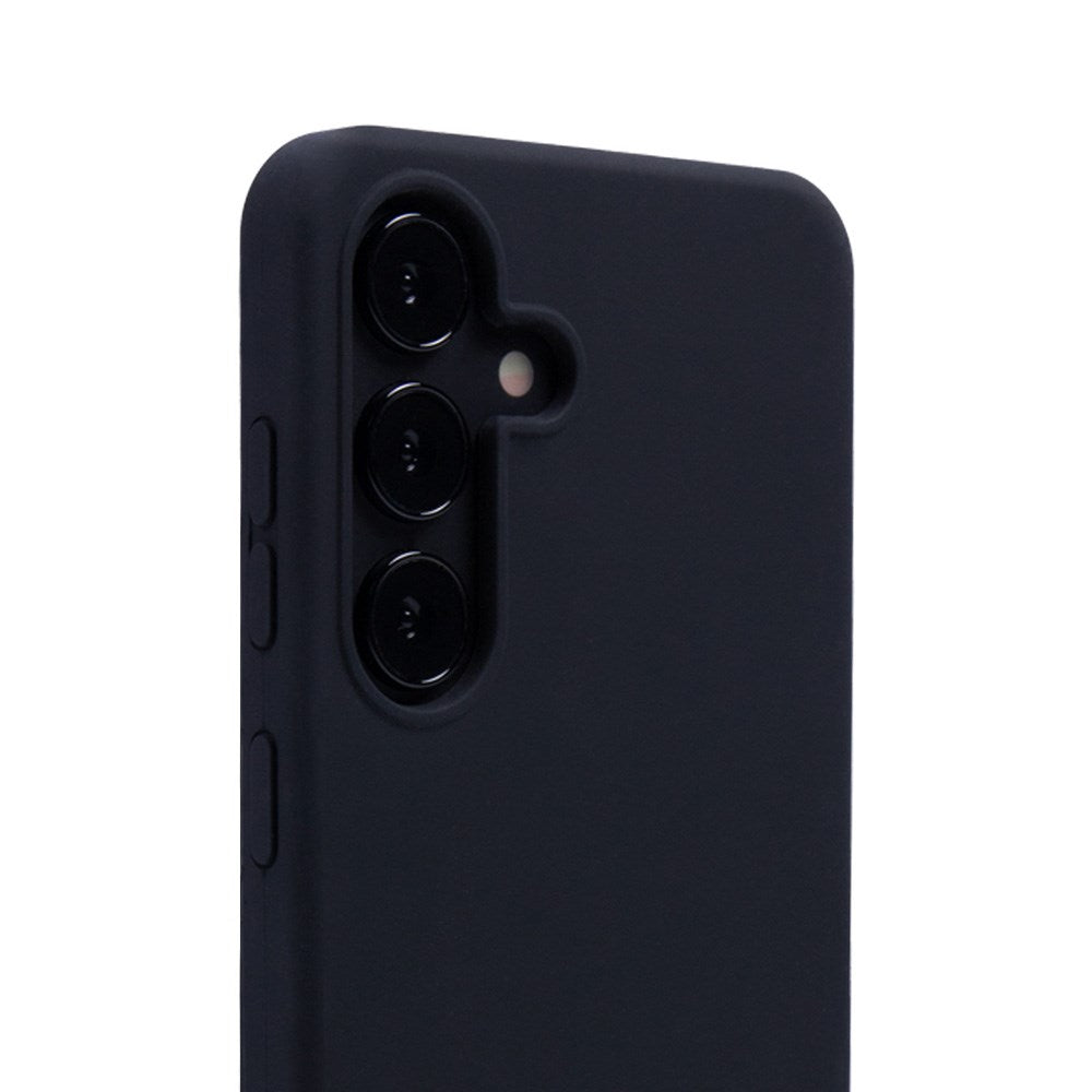 Holdit Samsung Galaxy S25 Soft Touch Silikone Case - Sort